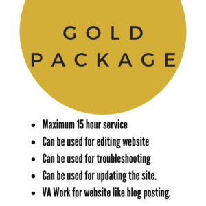 Wordpress Troubleshooting Gold Package