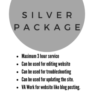 Wordpress Troubleshooting Silver Package